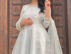 ANARKALI 3 PIECE STITCHED PISHWAS SUIT