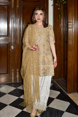 ANIYA 3 PIECE FARSHI SHALWAR STITCHED SUIT