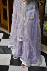 Bahara 3 Piece Stitched Sharara Suit