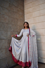 RAHEELA 3 PIECE STITCHED PISHWAS