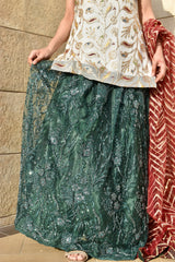 ASMA LEHNGA SHIRT & DUPATTA 3 PIECE STITCHED SUIT