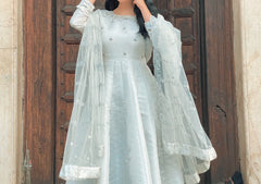 ANARKALI 3 PIECE STITCHED PISHWAS SUIT