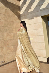 RADIATE WHITE GOLD LEHENGA 3 PIECE STITCHED SUIT