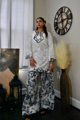 LIA 2 PIECE STITCHED LAWN SUIT
