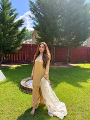 3 PIECE SILK FARSHI SHALWAR SUIT