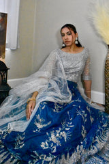 NEELA 3 PIECE STITCHED LEHNGA