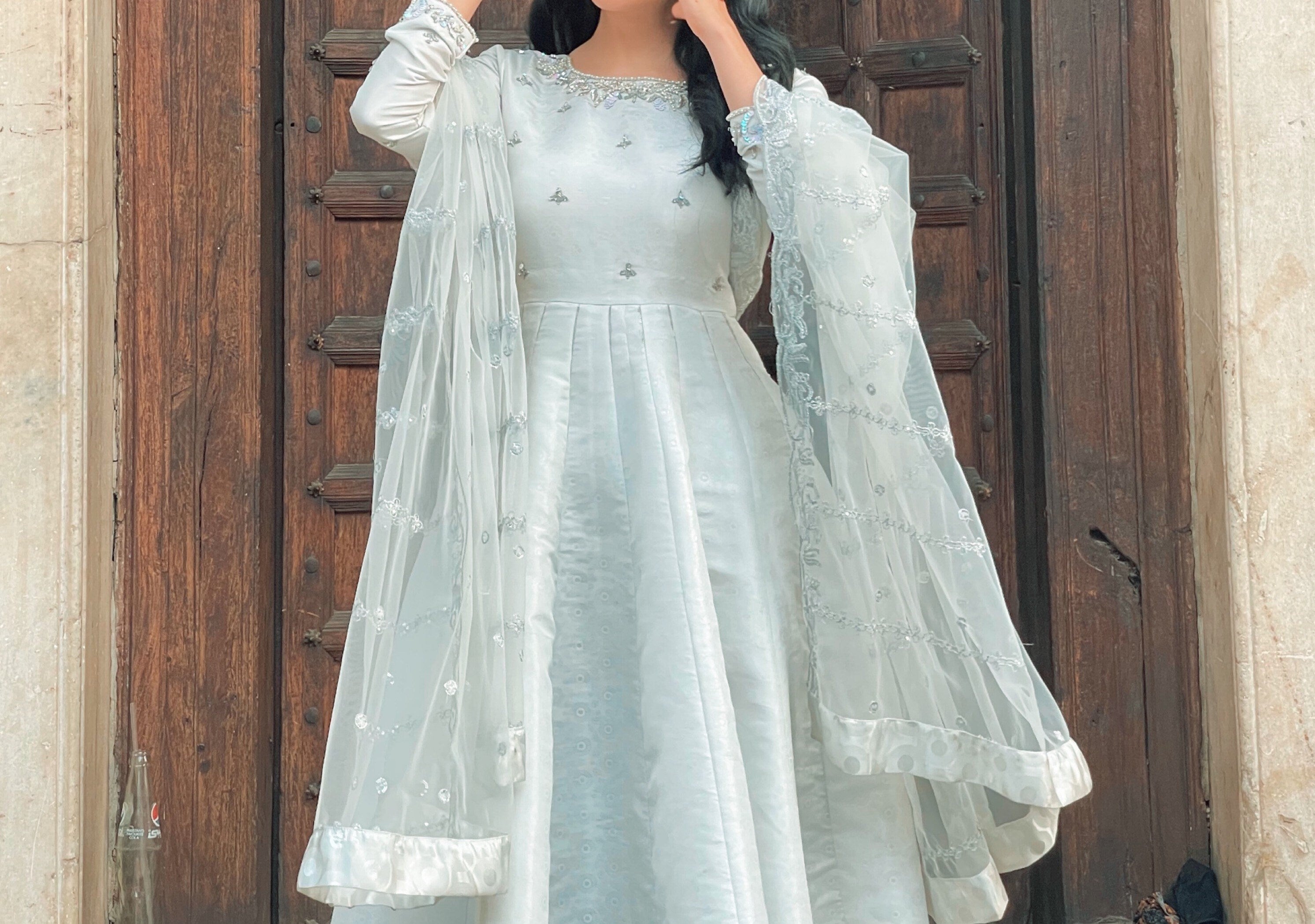 ANARKALI 3 PIECE STITCHED SUIT