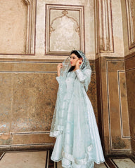 ANARKALI 3 PIECE STITCHED SUIT