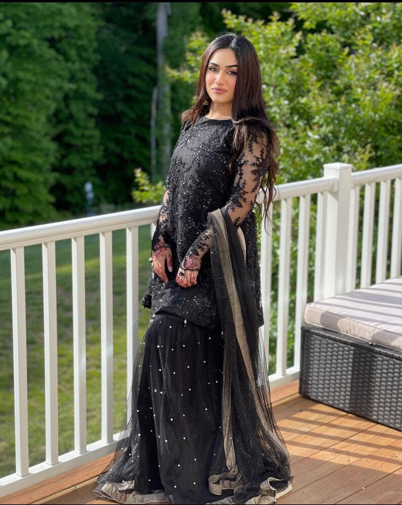 KAALA 3 PIECE GARARA STITCHED SUIT
