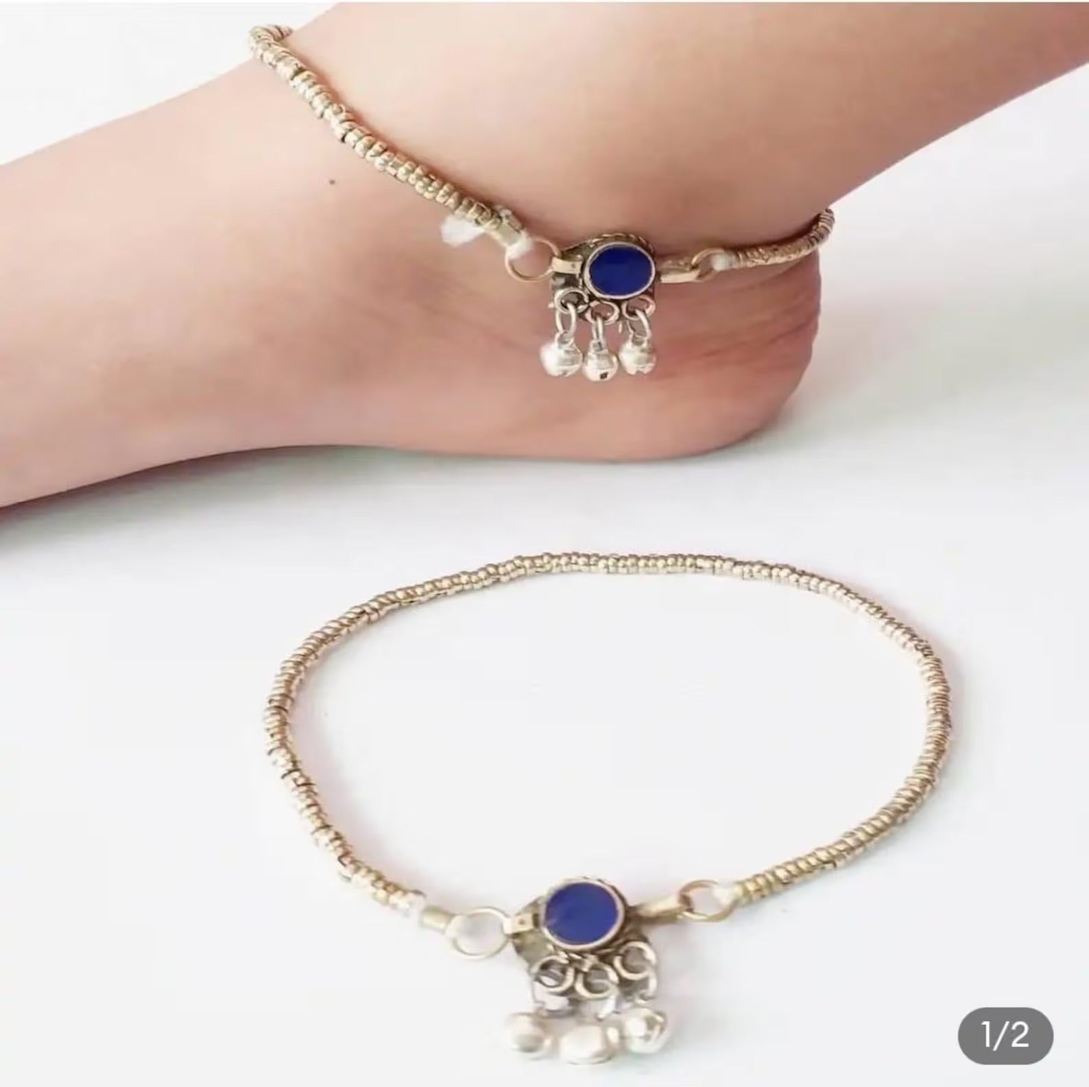 ETHNIC CHARM ANKLET