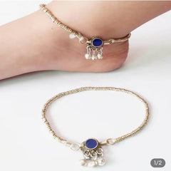 ETHNIC CHARM ANKLET