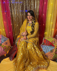 SUNSHINE RADIANCE DHOLKI 3 PIECE GARARA SET