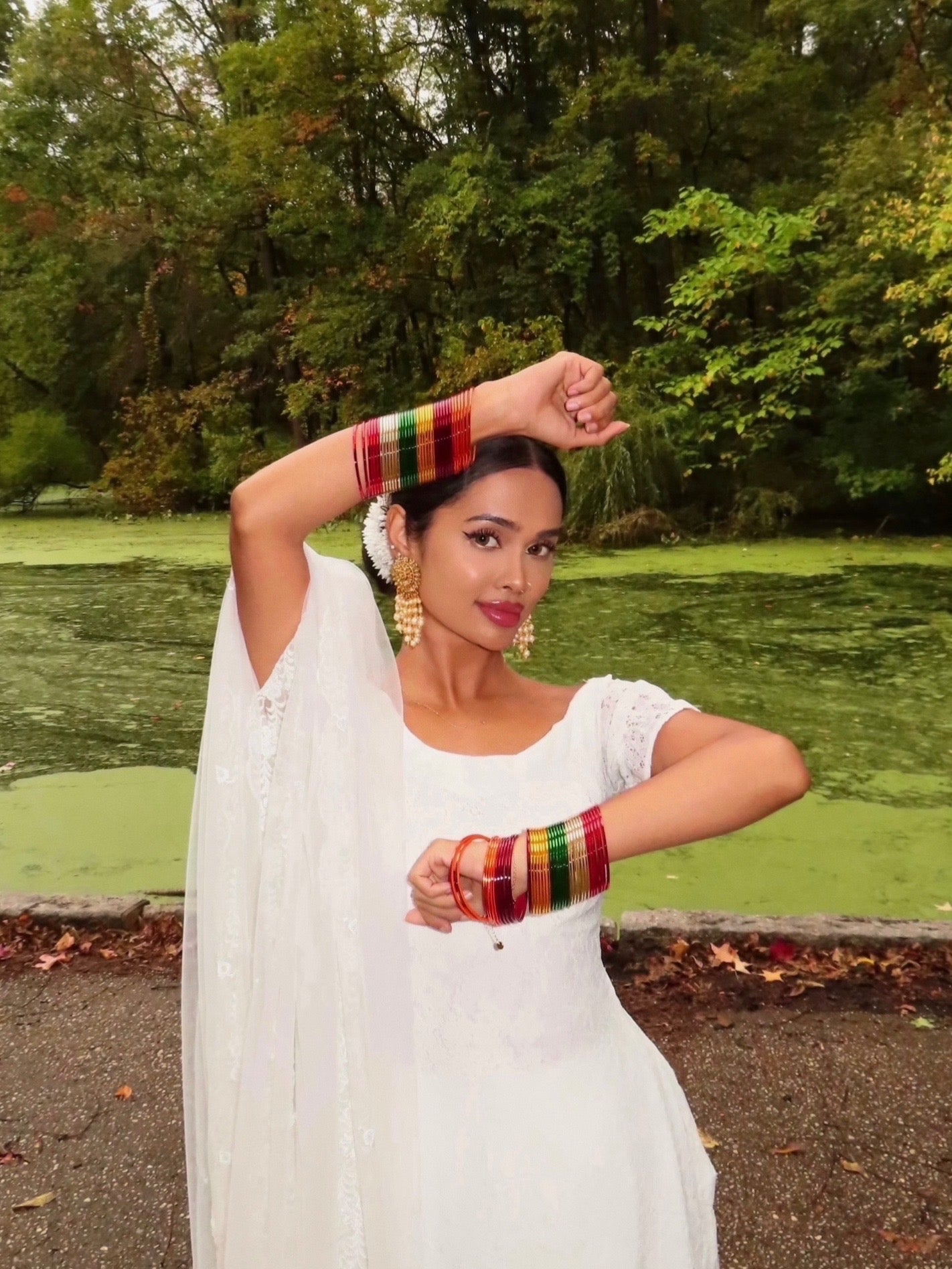 WHITE OFF THE SHOULDER 3 PIECE FARSHI SHALWAR SET